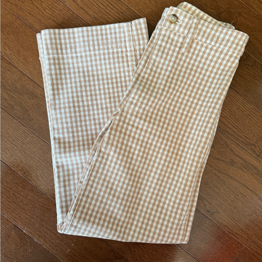 Slim Emmett Wide Leg Cropped Madewell pants